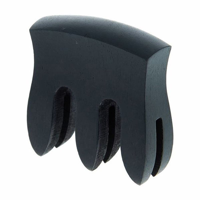 Musical String Ebony Cello Mute 3 Prong For 4/4 Pack of 1